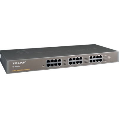 TP-LINK Switch 24 Puertos Gigabit Rack 19 metal